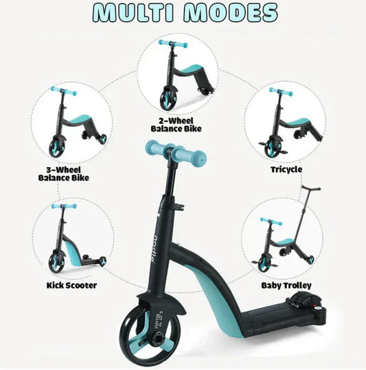 3-in-1 Kids Convertible Scoote